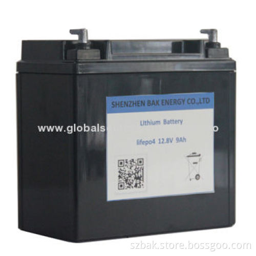 China OEM 12V 9Ah LiFePO4 Lithium Battery for Motorcycle to Start-up, Long Cycle Life